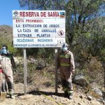 La Reserva Biológica de la Cordillera de Sama reforzó señalética ambiental-4