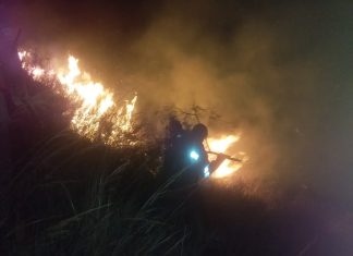 Incendios en Tunari