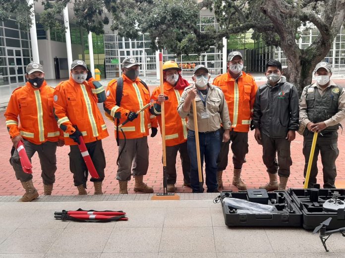 Guardaparques voluntarios para combatir los incendios en San Matías