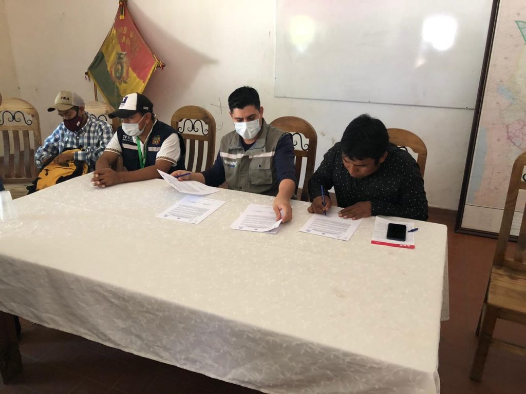 Convenio con la Coordinadora de Pueblos Étnicos de Santa Cruz (CPESC)