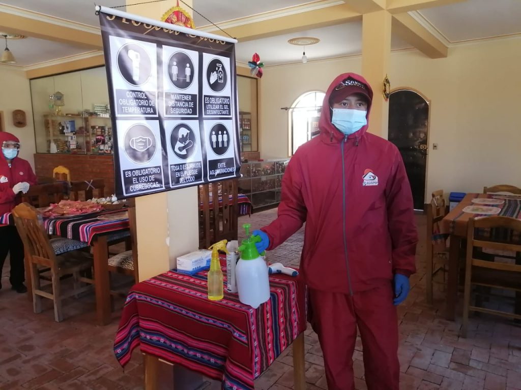 Medidas de biseguridad en Oruro