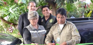 Entrega de equipamiento a Parque Nacional Carrasco