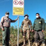 Personal del SERNAP realizan monitoreo del parque nacional.