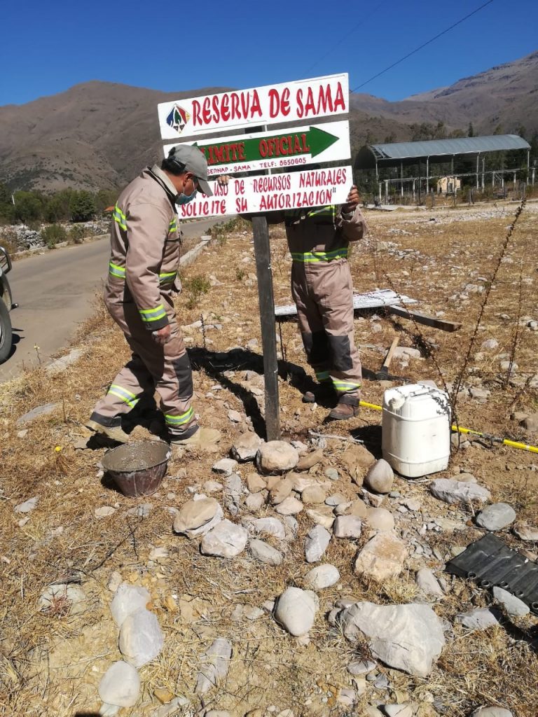 Instalación de señalética
