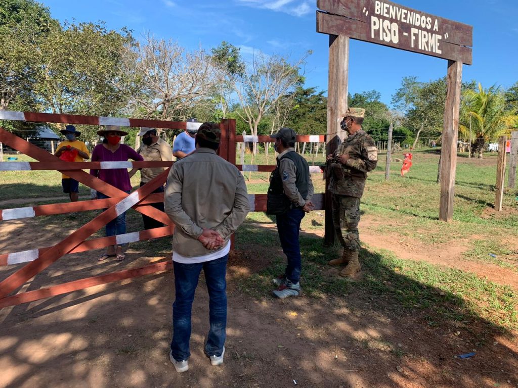 Entrega de viveres