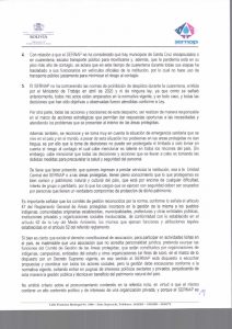 Pronunciamiento de Asociación de Comités de Gestión