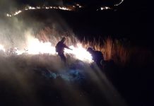 Incendio en Jove Rancho en Tunari