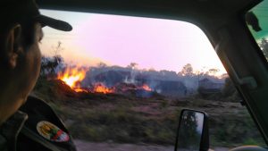 Incendio en Madidi