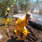 Guardaparques del Madidi combatieron un incendio forestal en Tumupasa-3