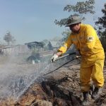 Guardaparques del Madidi combatieron un incendio forestal en Tumupasa-5