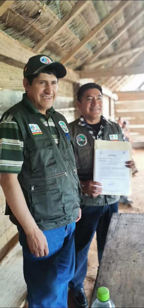 Director Ejecutivo SERNAP y Director del TIPNIS