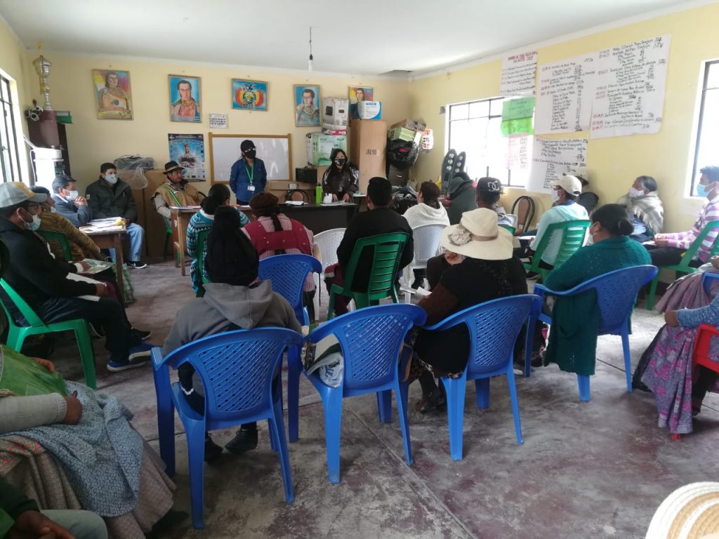 Capacitaciones en el Parque Nacional y ANMI Cotapata